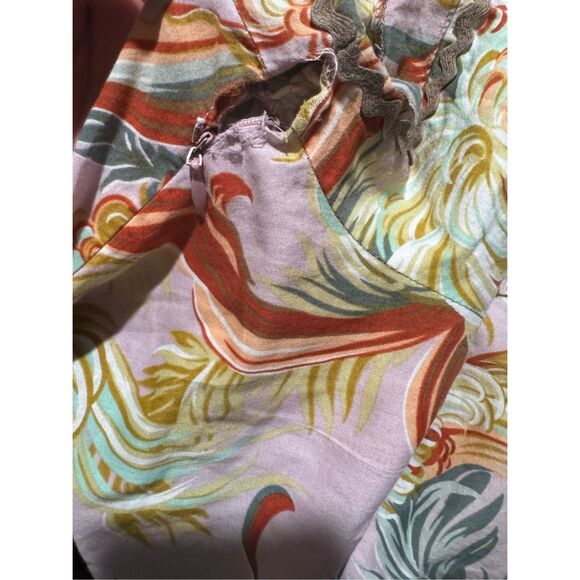 Anthropologie James Coviello paradise embroidered print dress 4 - Picture 4 of 11